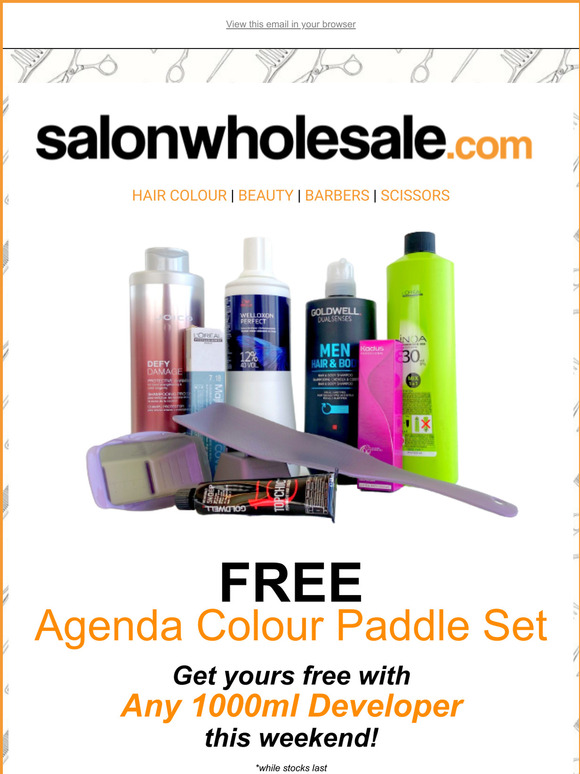 Free Agenda Colour Balayage Set 