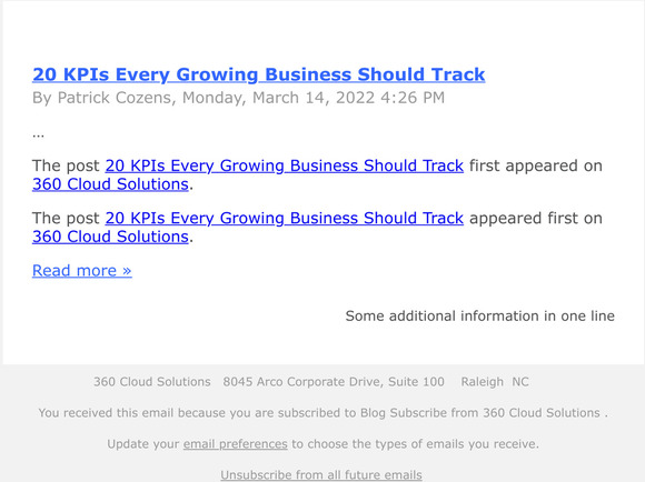 20 KPIs Every Growing Business Should Track