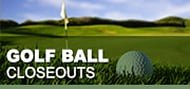 Closeout Golf Balls