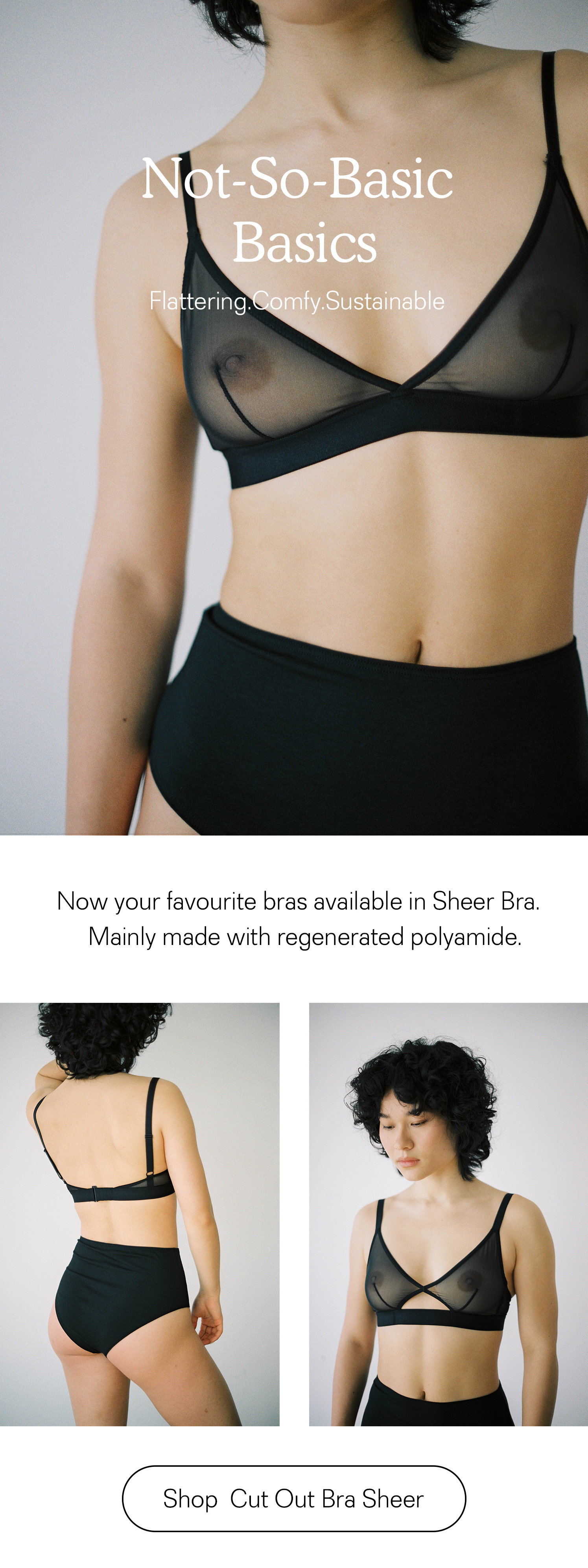 The Nude Label: New Sheer Bras