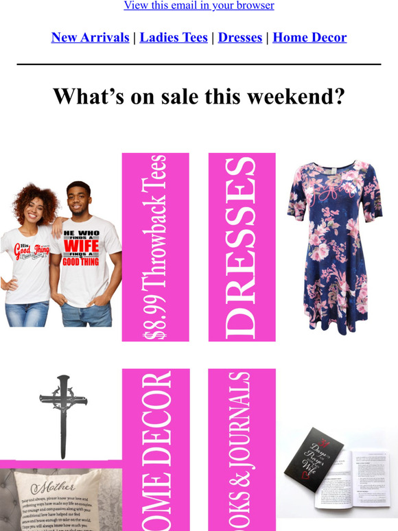 What's on sale this weekend????
