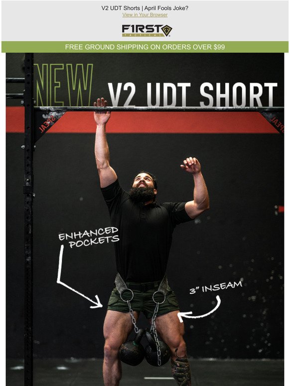 NEW V2 UDT Shorts 