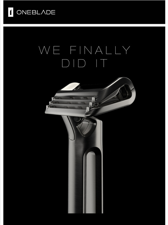 OneBlade: Introducing the Multi-Blade Razor Built to Last a Lifetime ...