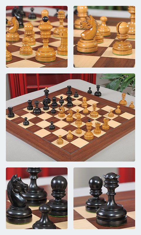 The Circa 1930 German Knubbel Series Chess Pieces 