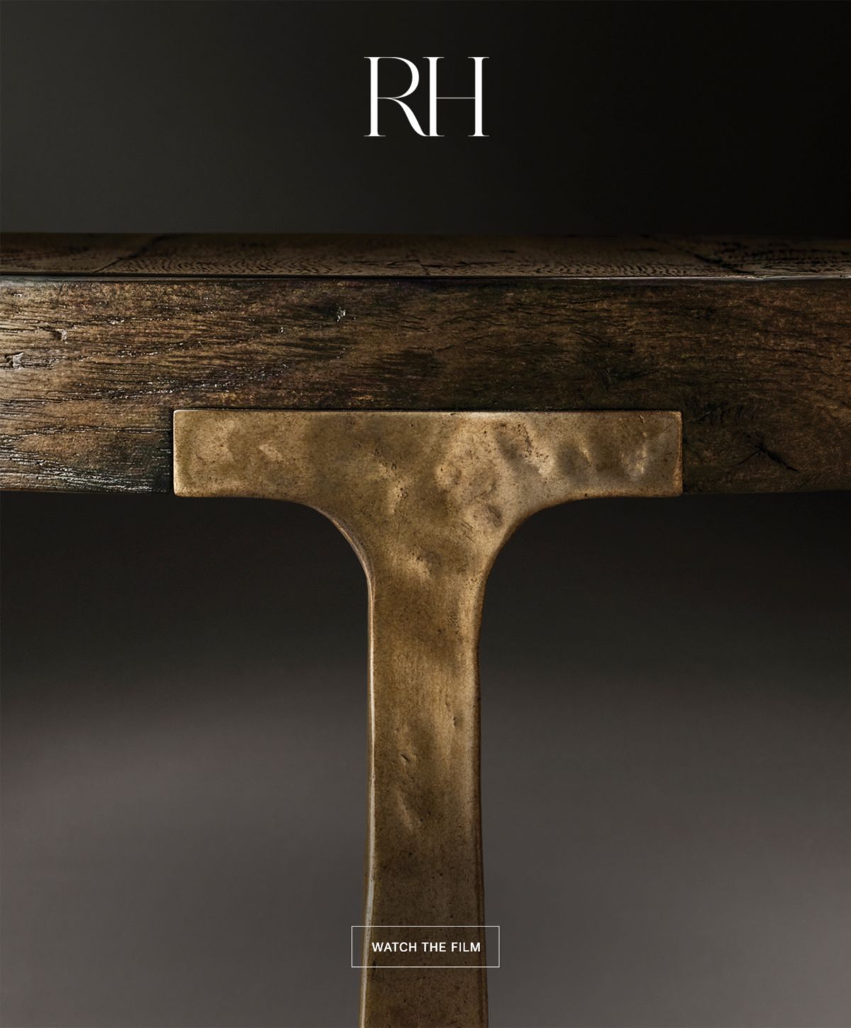 Restoration Hardware The TBrace Dining Table. Enduring Craftsmanship