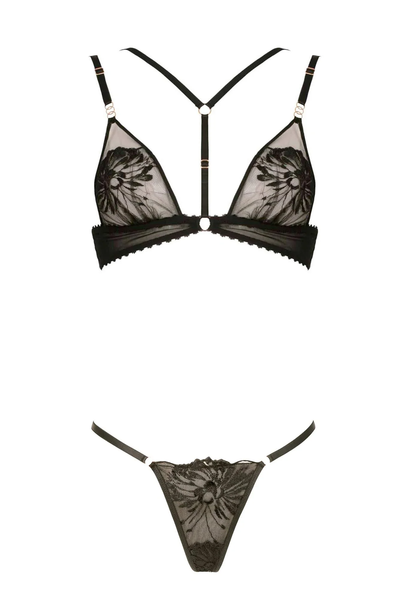Nina bralette - French luxury lingerie – Impudique Official Website