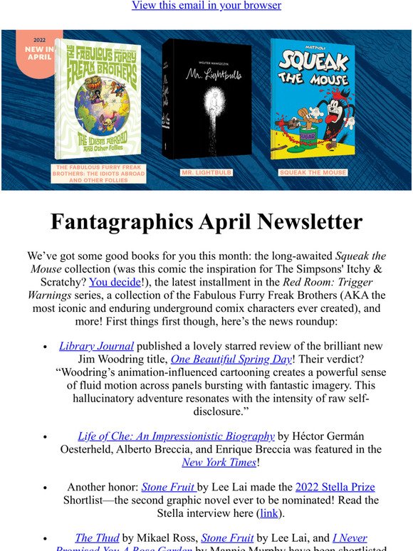 April Newsletter!