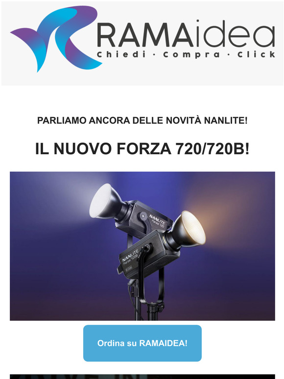 Il Led pi luminoso del brand Nanlite  arrivato