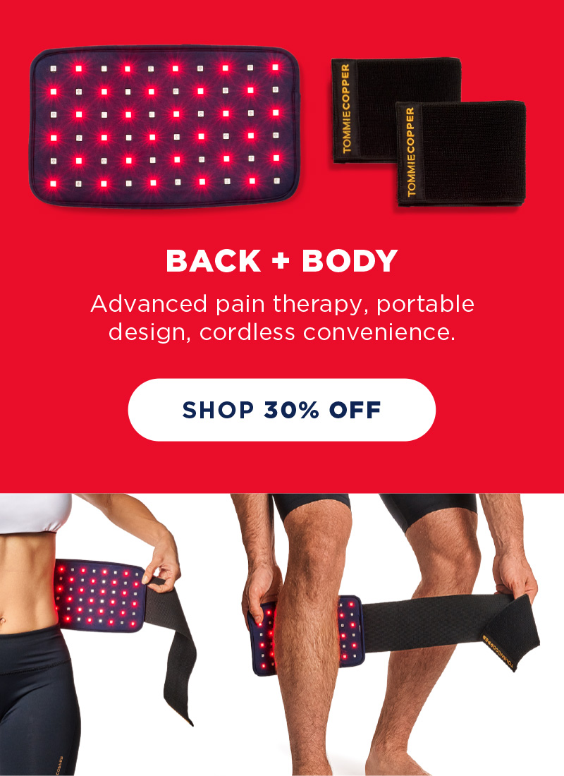 Tommie Copper 30 OFF Infrared & Red Light Therapy Devices Milled