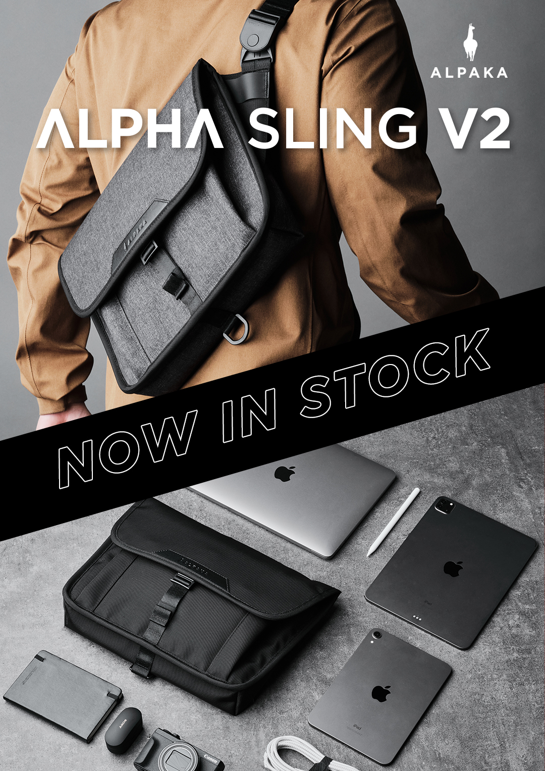 ALPAKA NOW IN STOCK Alpha Sling V2 Milled