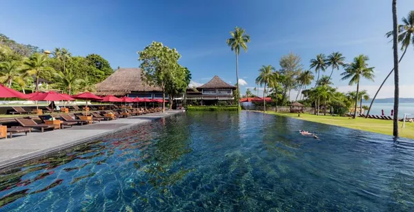 Une villa au bord de la mer d'Andaman