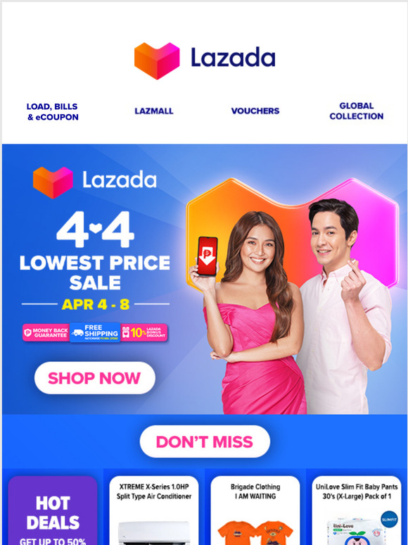 Get ready for 4.4 Our Lowest Price Sale!