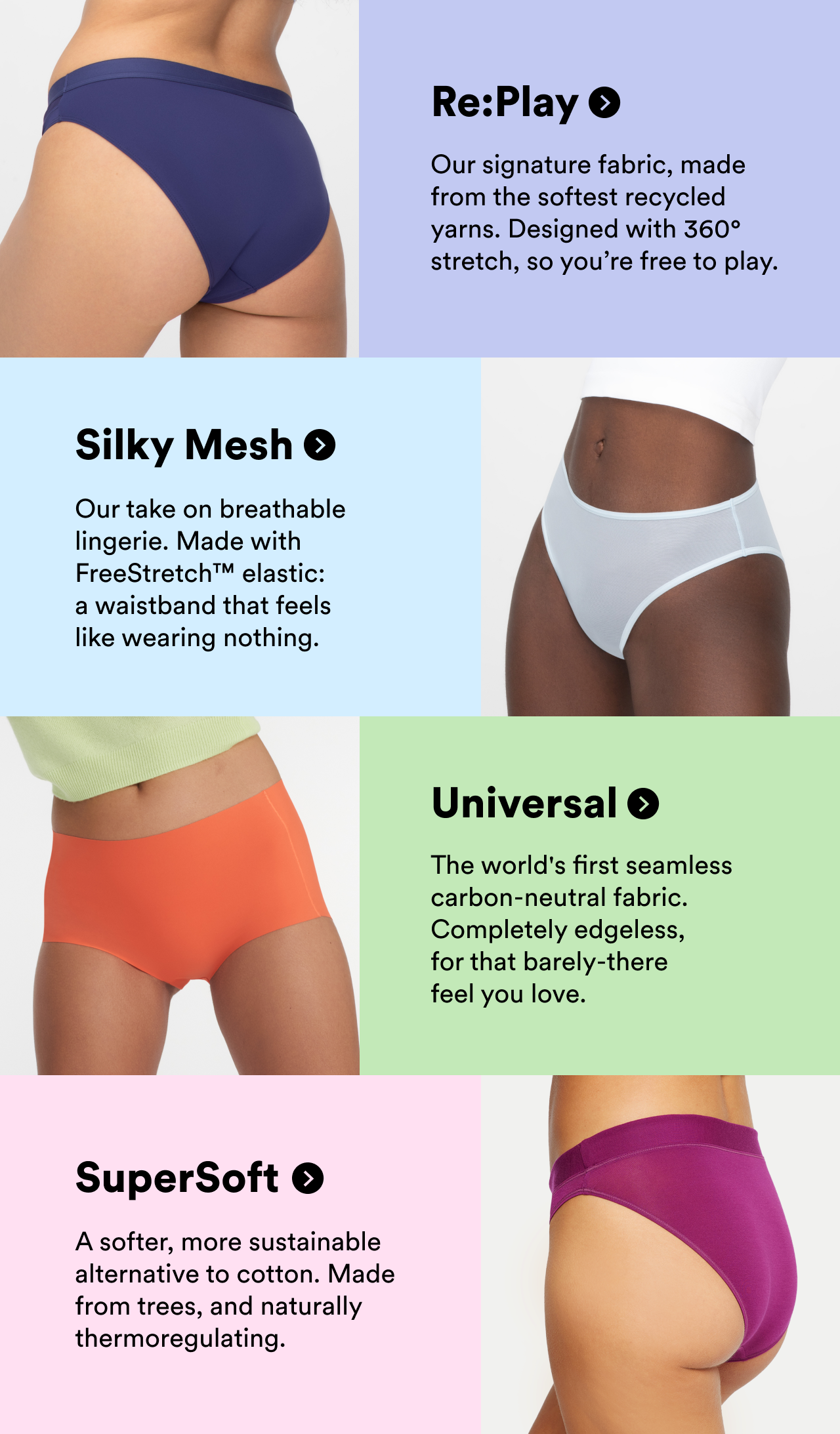 Parade Universal Means Edgeless Sustainable Undies for All