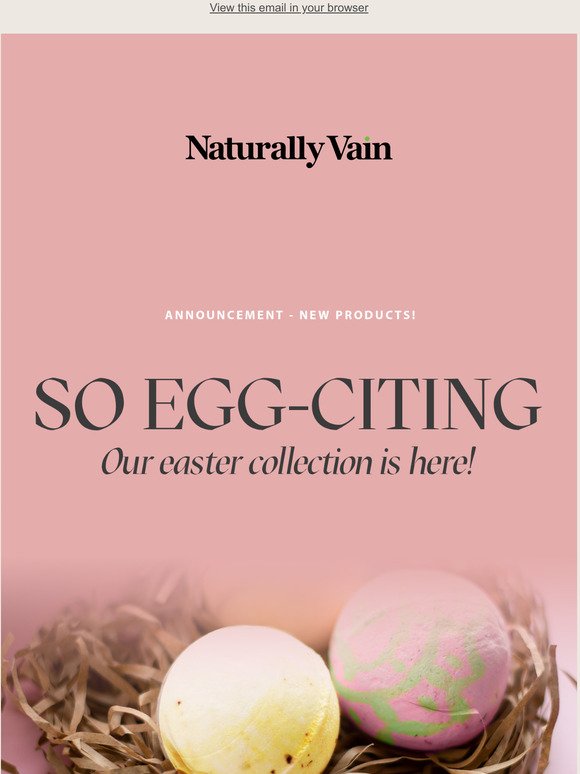 Hop on over to our new EASTER collection!