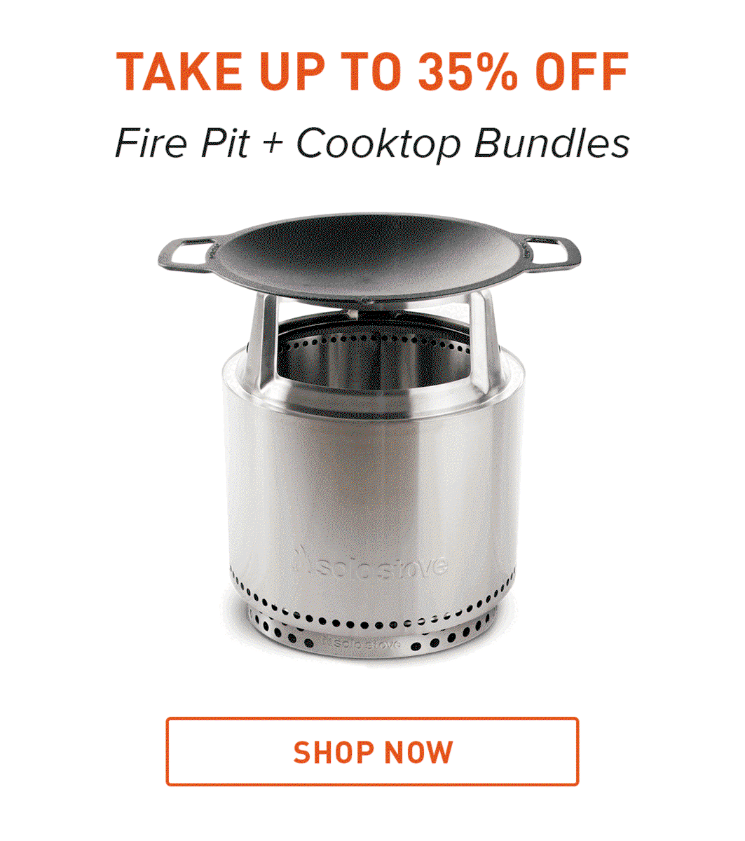 Take Up To 35% Off Fire Pit + Cooktop Bundles