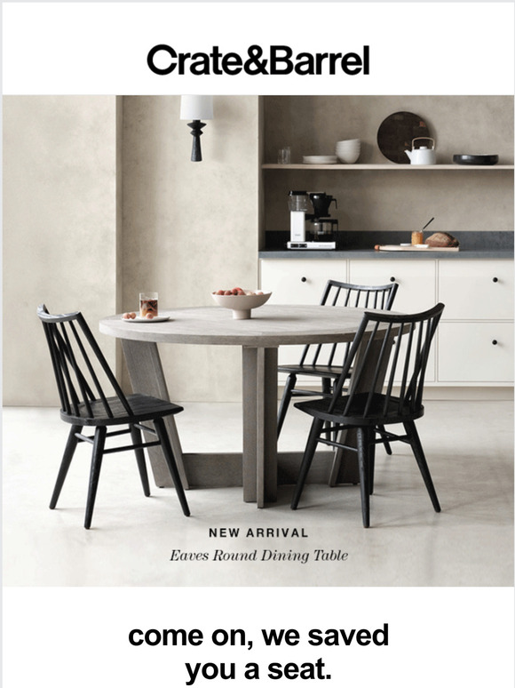 Crate and Barrel Email Newsletters Shop Sales, Discounts, and Coupon Codes
