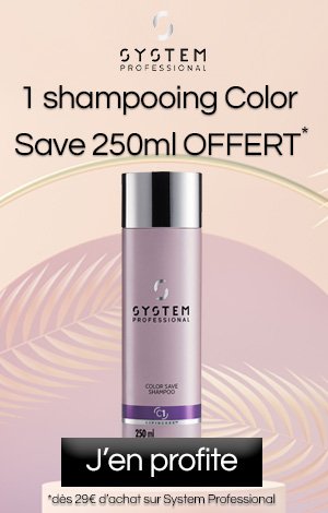 1 shampooing Color Save 250ml offert dès  29€ d'achat sur System Professionnal