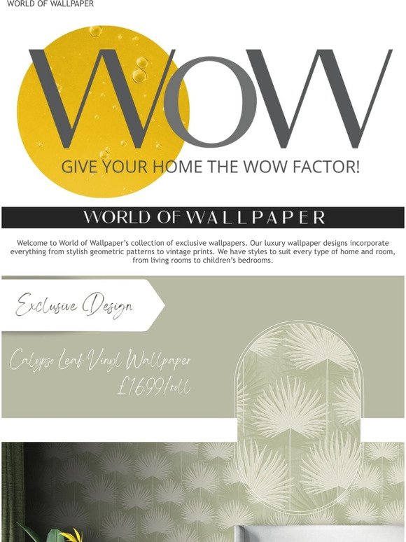 World of Wallpaper Exclusive Designs