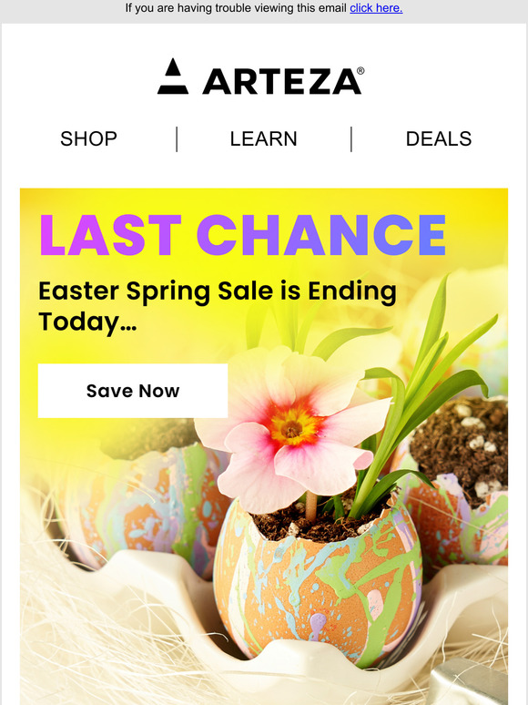 Arteza® Art Supplies Email Newsletters Shop Sales, Discounts, and