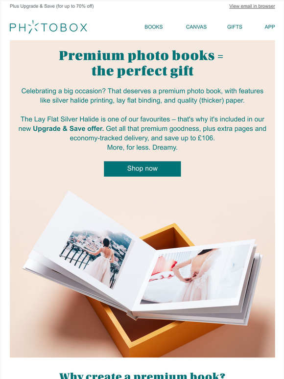 PhotoBox A look at our premium photo books Milled