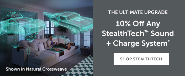 10% Off Any StealthTech Sound + Charge System* | SHOP STEALTHTECH >>