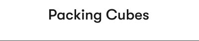 Packing Cubes