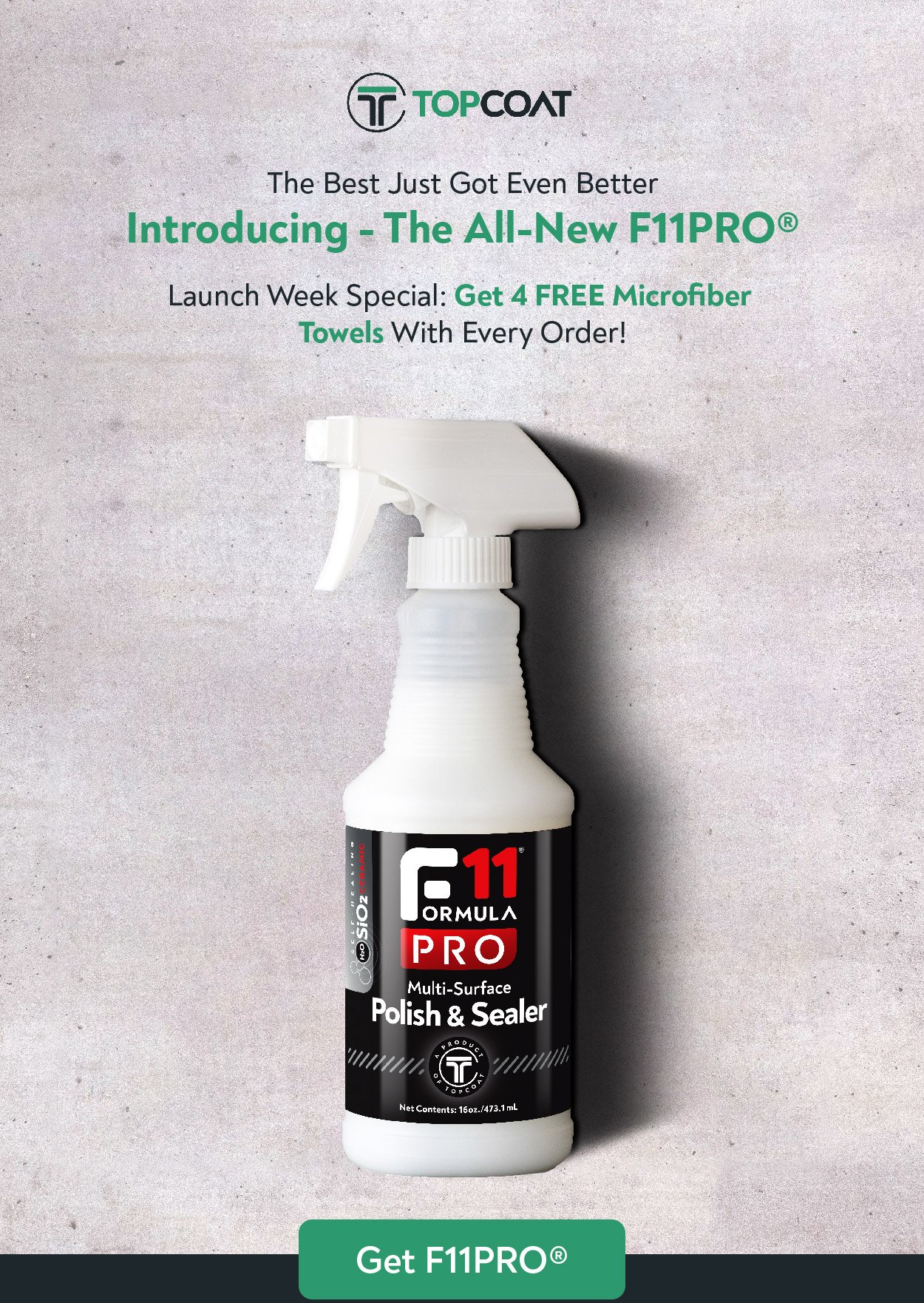TopCoat Products: Introducing F11PRO!