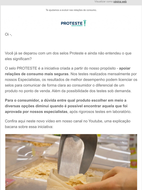 Nosso compromisso nas prateleiras do Brasil