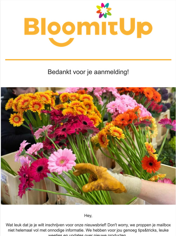 Bedankt voor je aanmelding!