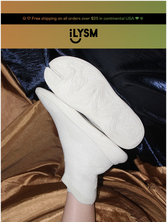Our BRAND NEW Dirty White tabis, just $99