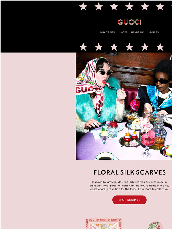 Gucci US Email Newsletters Shop Sales, Discounts, and Coupon Codes