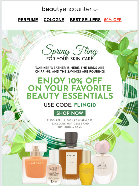 Beauty in bloom - Spring Sale is going on NOW!