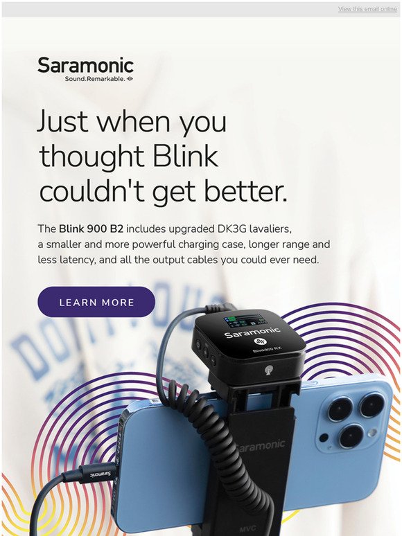 New & In Stock: Blink 900 B2