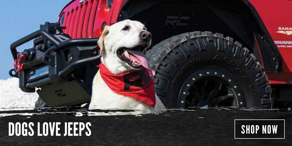 Dogs Love Jeeps