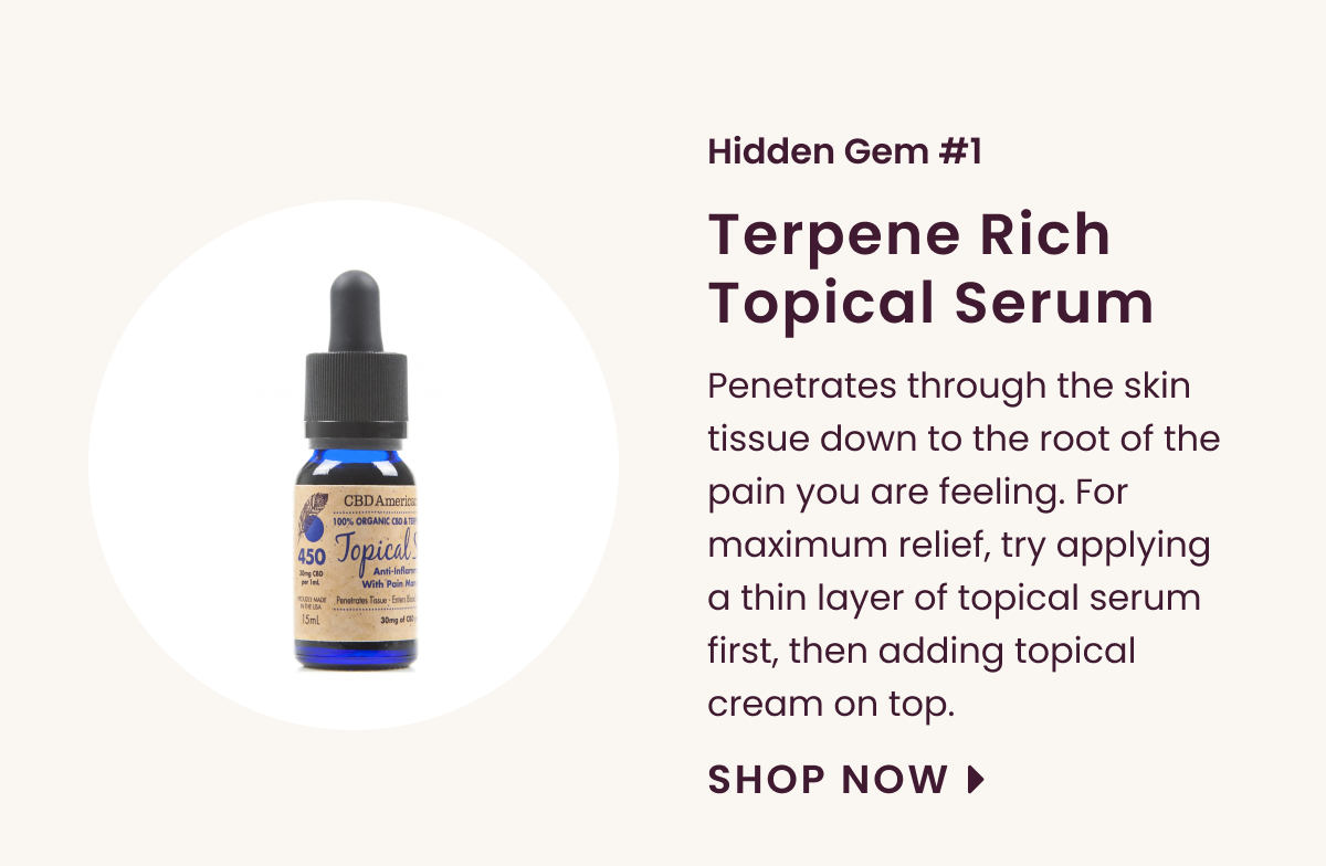 Terpene Rich Topical Serum