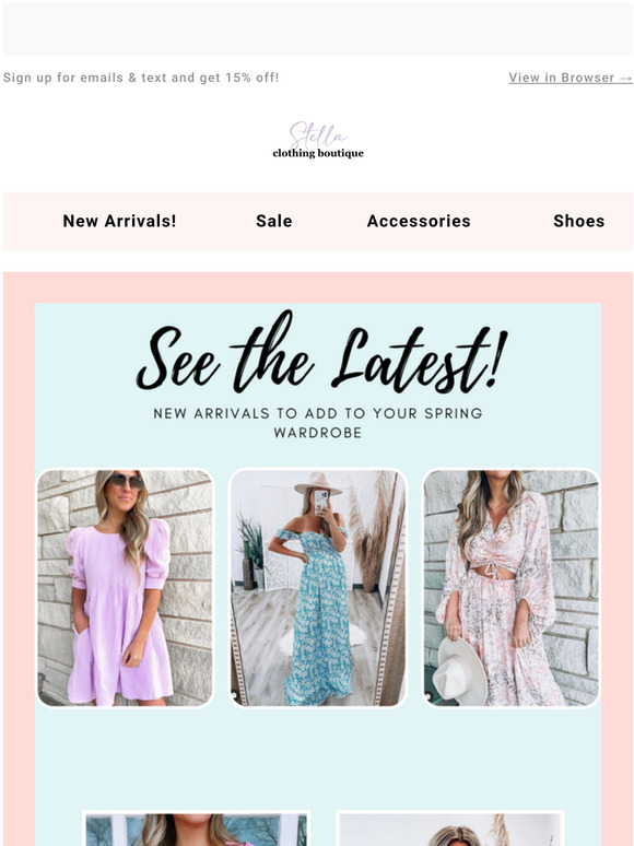 Spring Shades For Every Style!