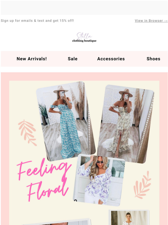 Feeling Fresh: New Florals for Spring!
