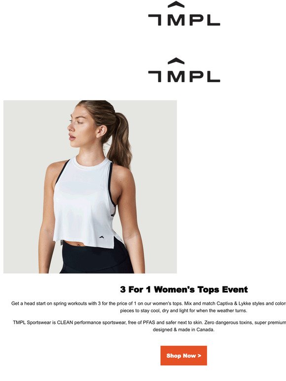  3 For 1 Women's Tops Event