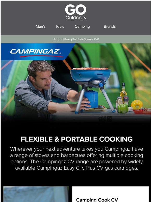 Go Outdoors Gas stoves & BBQs Milled