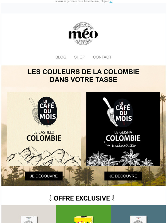  Les couleurs de la Colombie dans votre tasse