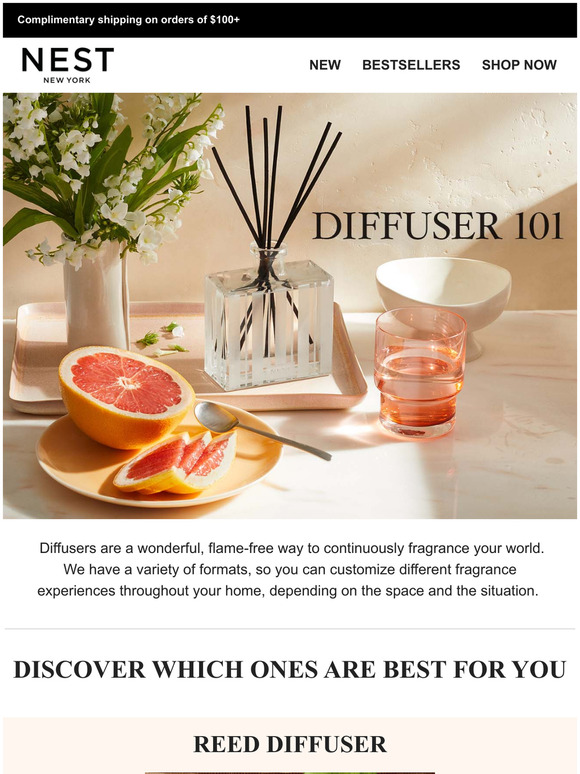 Nest Fragrances Your guide to NEST diffusers Milled