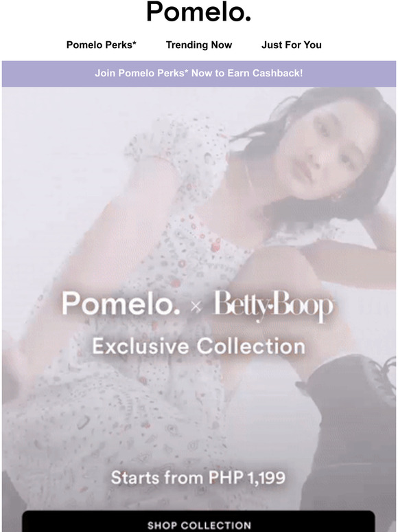 New: Betty Boop x Pomelo 