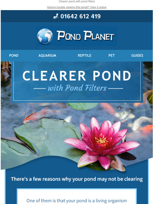 Frustrated that your pond isn't clearing? Milled