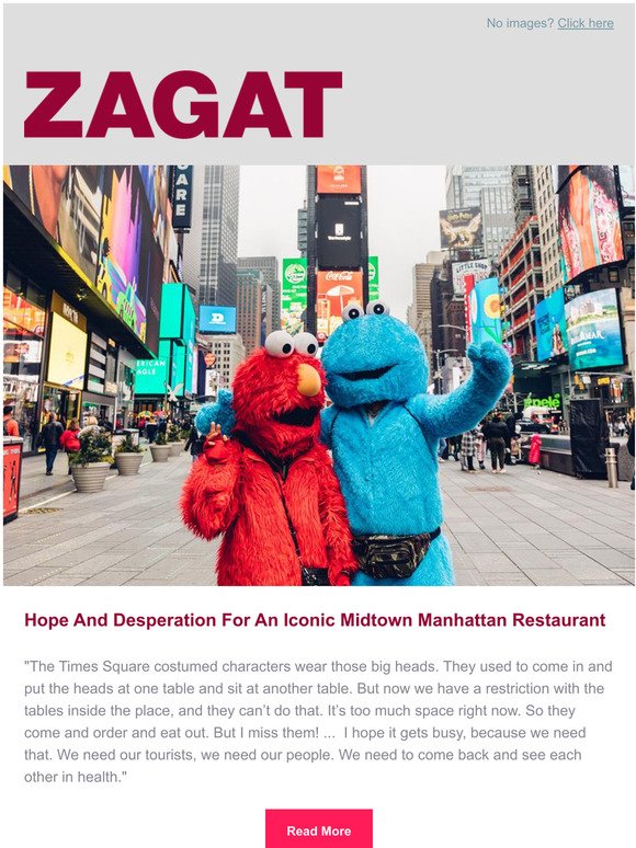 Can Locals, Tourists, And Elmo Save This NYC Restaurant?