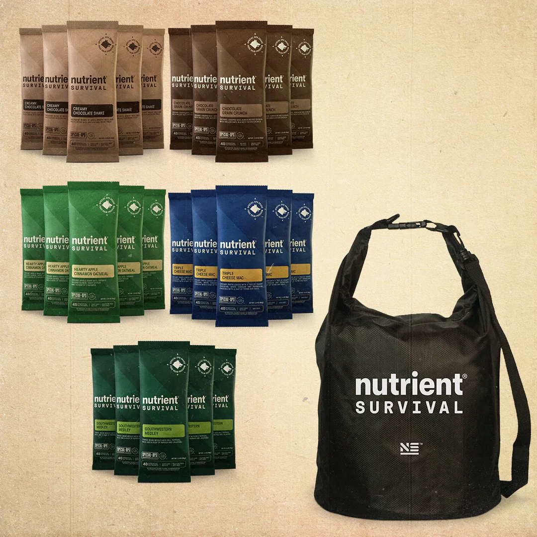 Image of Bug-Out Go-Bag | 72 Hour Food Kit | BONUS FREE 10L Dry Bag
