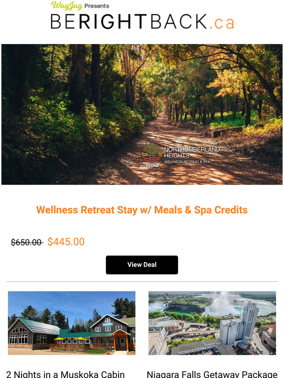 Wellness Retreats at Northumberland Heights (Meals + Spa Credits Included)