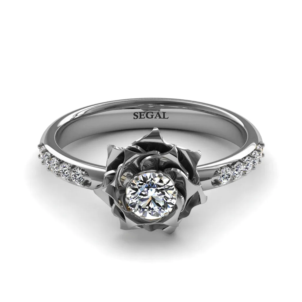 Image of A Lady's Rose Diamond Ring - Elena no. 3