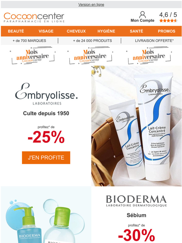 cocooncenter Anniversaire Cocooncenter des remises de folie Milled