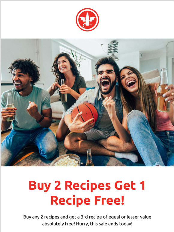  Last Chance | Buy 2 Get 1 Free!