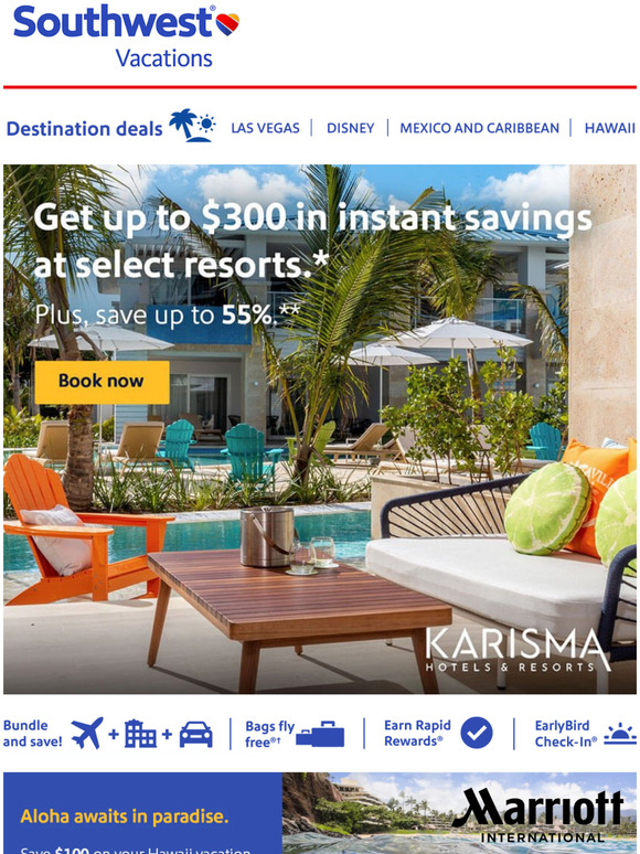 Southwest Vacations: These Deals Were Created For You... | Milled